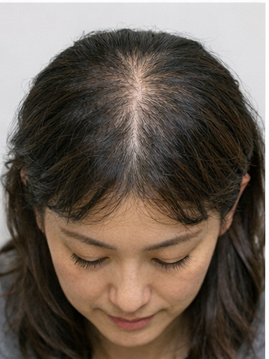 ANGLE 01 撮影例 (女性・真上)