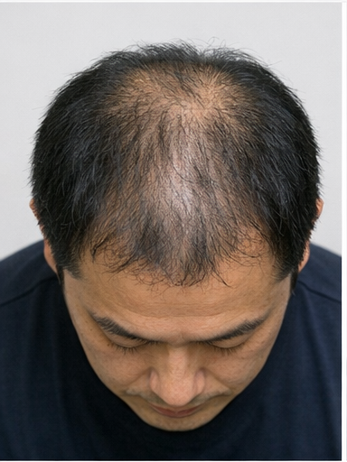 ANGLE 01 撮影例 (男性・真上)