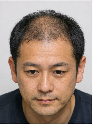 ANGLE 02 撮影例 (男性・正面)