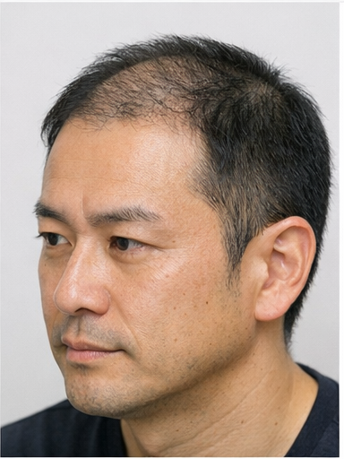 ANGLE 03 撮影例 (男性・斜め)