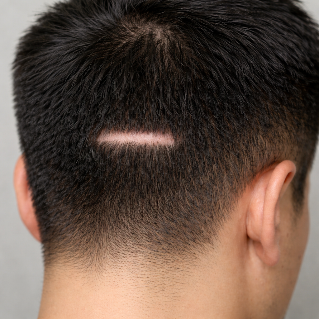 SPOT 撮影例 (傷跡クローズアップ)